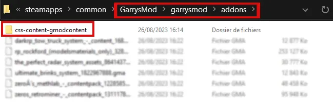 Dossier addons